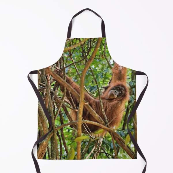 Item preview, Red orangutan hanging from a branch designed and sold by franck380.