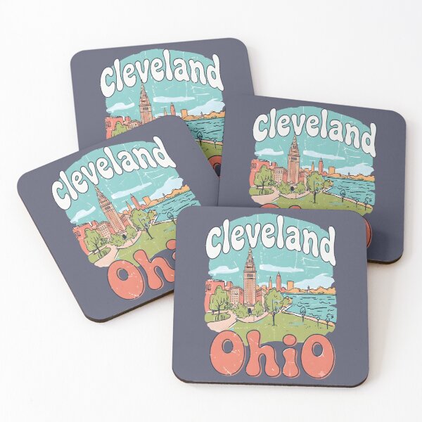 Item preview, Cleveland Ohio Skyline Simple City designed and sold by HowToCanadian.