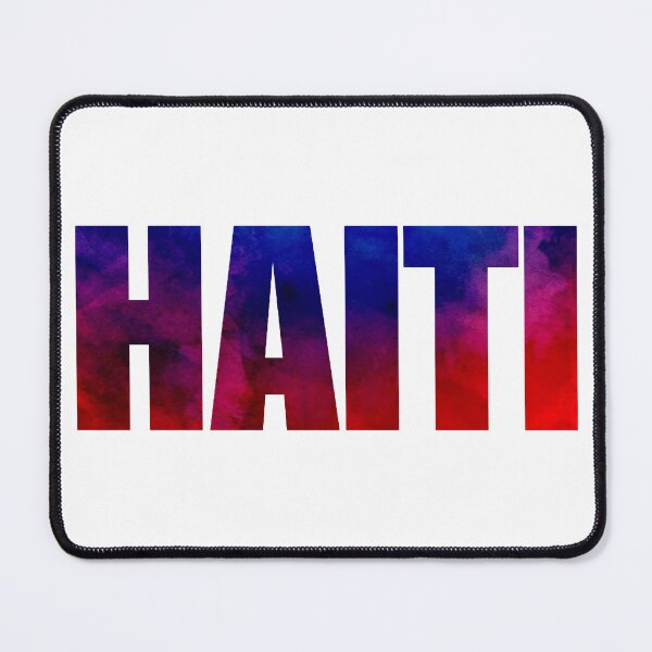 Item preview, Haiti Country blue red designed and sold by VRedBaller.