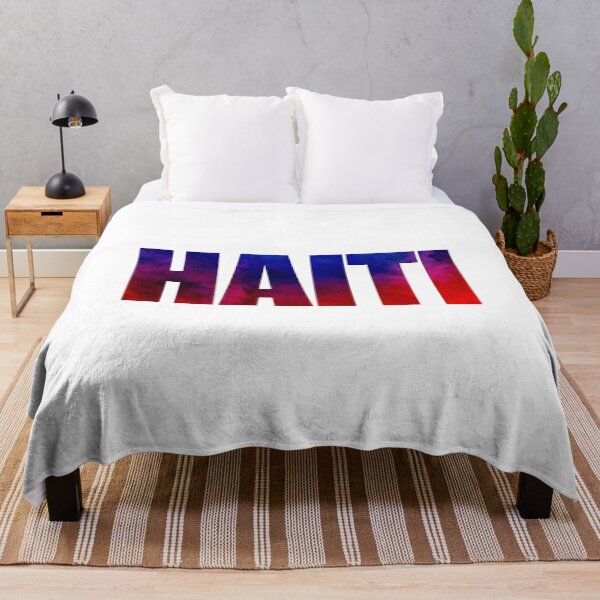 Item preview, Haiti Country blue red designed and sold by VRedBaller.