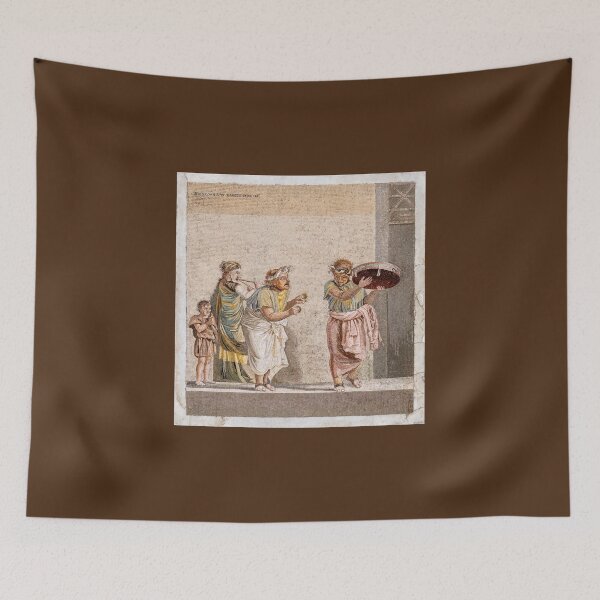 Item preview, Street Musicians Mosaic Pompeii designed and sold by Weston  Westmoreland.