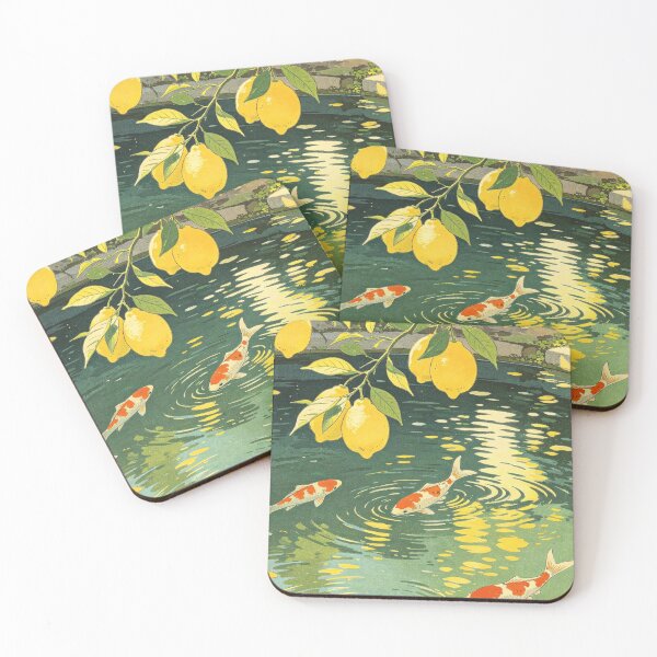 Item preview, Koi Lemon Water Garden designed and sold by synthoso.