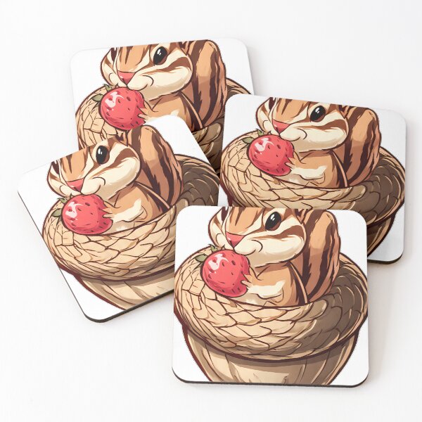 Item preview, Cottagecore Acorn Chipmunk designed and sold by pumsquare.