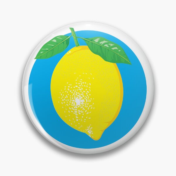 Item preview, lemon in a blue dot designed and sold by RebelArt Designs.