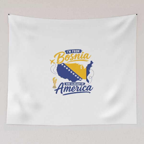 Item preview, Bosnia and Herzegovina Soccer Team Funny I'm from Bosnia designed and sold by sugarghoulz.