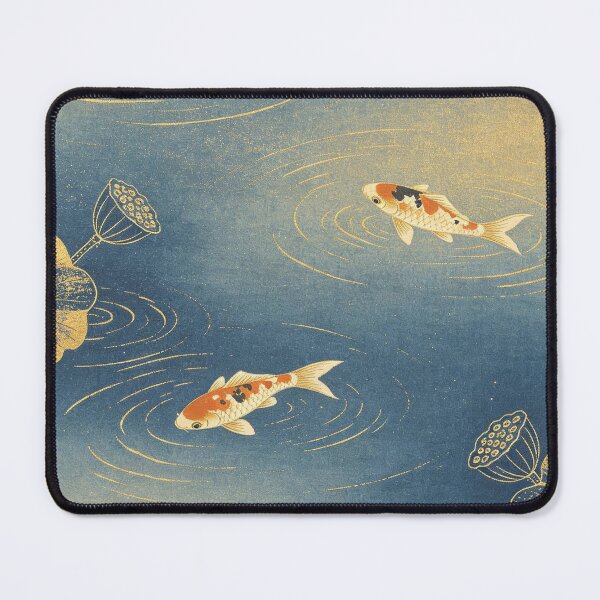 Item preview, Koi Wave Textile Pattern designed and sold by synthoso.