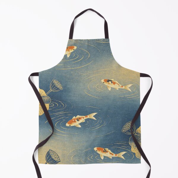 Item preview, Koi Wave Textile Pattern designed and sold by synthoso.