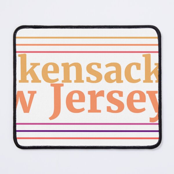 Item preview, Hackensack New Jersey City Marked On Map designed and sold by TheIconSmith.