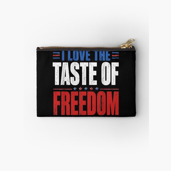 Item preview, Patriotic I Love The Taste Of Freedom American Flag Vintage Style designed and sold by haitrieuic96.