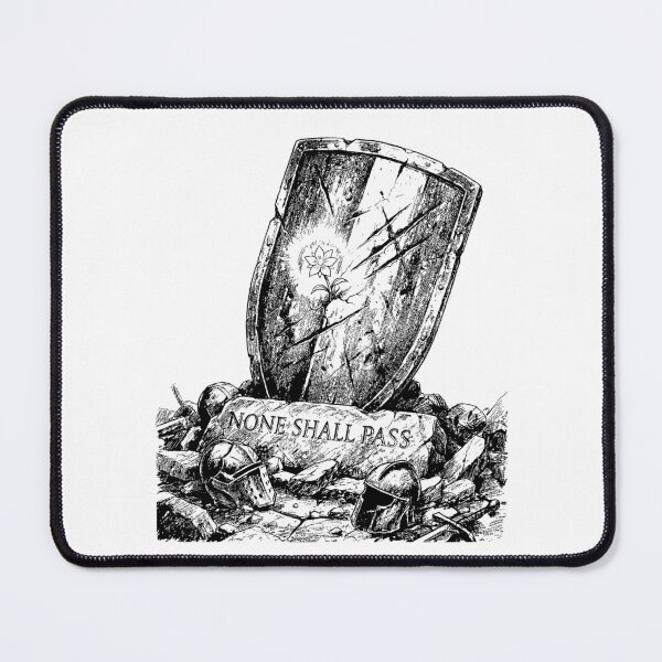 Item preview, Battered Greatshield Barricade - Soulslike Game Art designed and sold by bapupa.
