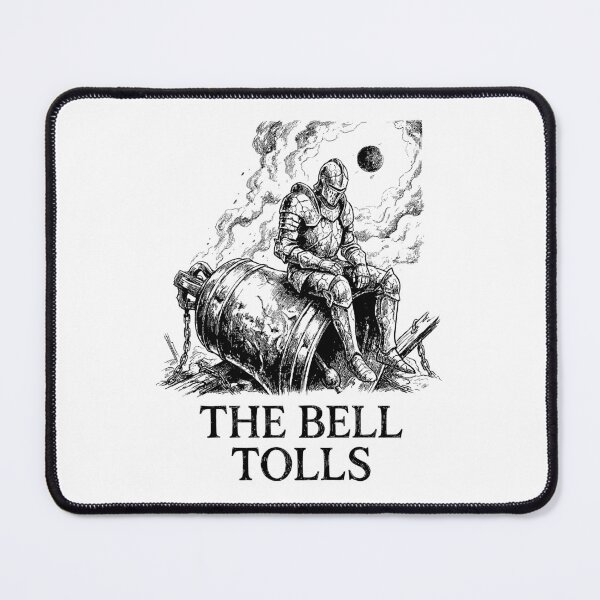 Item preview, Crumbling Bell Tower Sentinel - Soulslike Game Art designed and sold by bapupa.