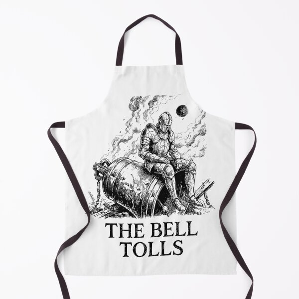 Item preview, Crumbling Bell Tower Sentinel - Soulslike Game Art designed and sold by bapupa.
