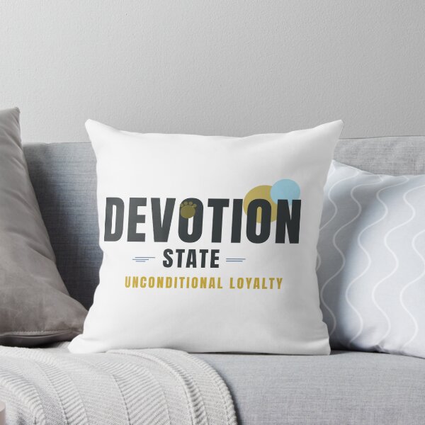 Item preview, DEVOTION STATE – Dog Lover Geometric Typography Design designed and sold by HeartAndArtShop.