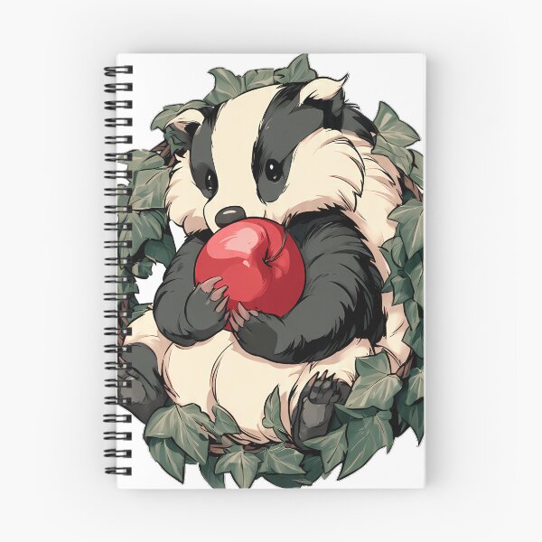 Item preview, Cottagecore Apple Badger designed and sold by pumsquare.