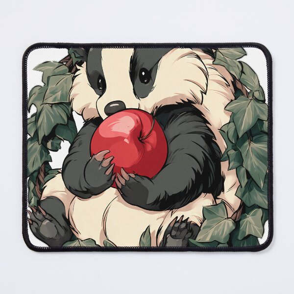 Item preview, Cottagecore Apple Badger designed and sold by pumsquare.