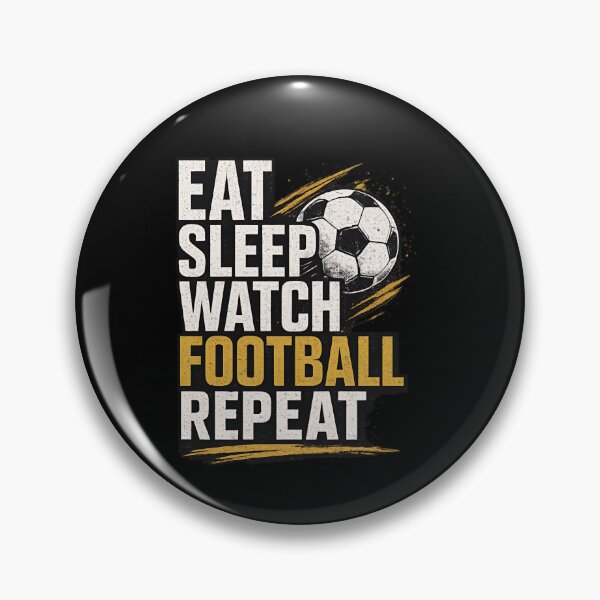 Item preview, Eat Sleep Watch Football Repeat designed and sold by alloutshirts.