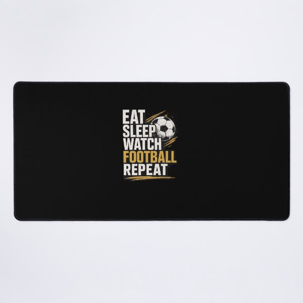 Item preview, Eat Sleep Watch Football Repeat designed and sold by alloutshirts.