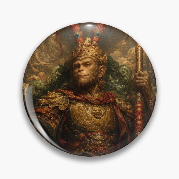 Item preview, Sun Wukong — The Monkey King on the Jade Throne | History Shapers Series designed and sold by Qorvun.
