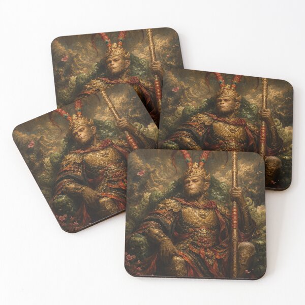 Item preview, Sun Wukong — The Monkey King on the Jade Throne | History Shapers Series designed and sold by Qorvun.