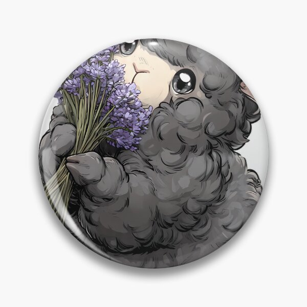 Item preview, Cottagecore Lavender Sheep designed and sold by pumsquare.