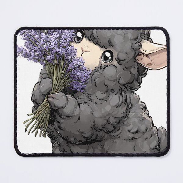 Item preview, Cottagecore Lavender Sheep designed and sold by pumsquare.