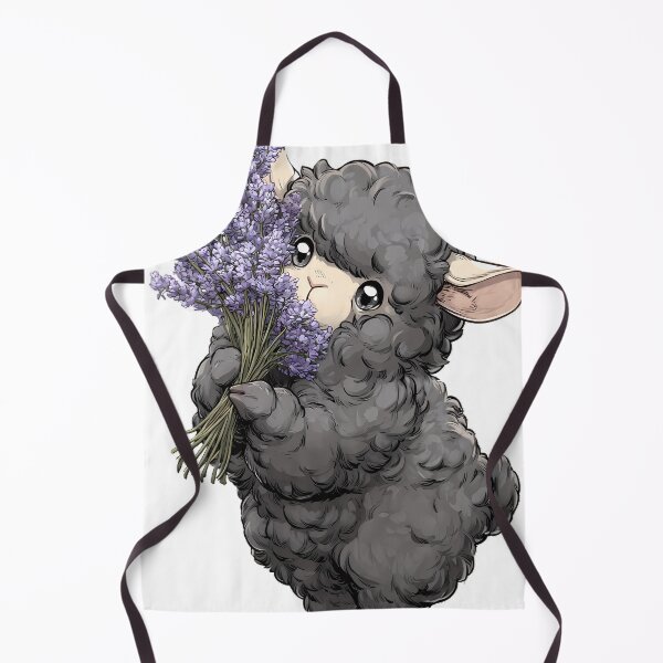 Item preview, Cottagecore Lavender Sheep designed and sold by pumsquare.