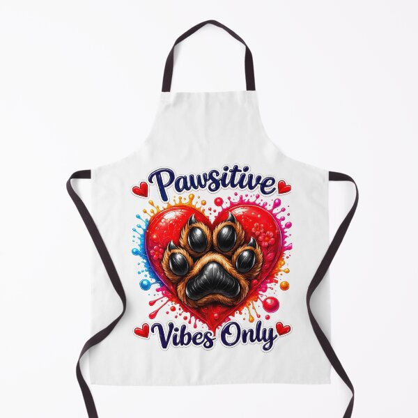Item preview, Pawsitive Vibes Only , Cute Dog Paw Positive Quote for Dog Lovers designed and sold by GGAUL.