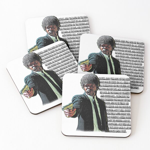 Item preview, Ezekiel 25:17 – Jules Winnfield Pulp Fiction Quote Tee designed and sold by arycha.