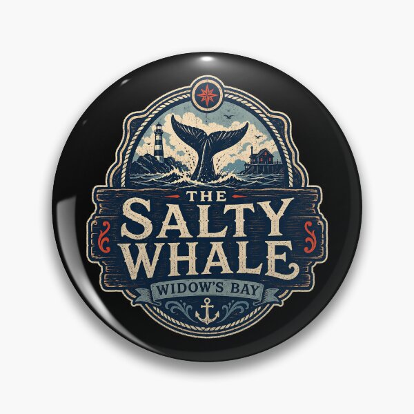 Item preview, Widow's Bay Horror Aesthetic Retro Travel Art designed and sold by trailblazer-tee.