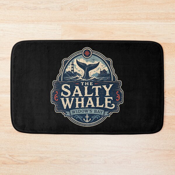 Item preview, Widow's Bay Horror Aesthetic Retro Travel Art designed and sold by trailblazer-tee.