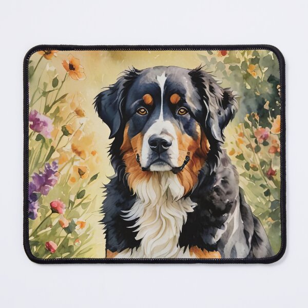 Item preview, Bernese Mountain Dog Watercolor Dog Art designed and sold by MaverlyShop.