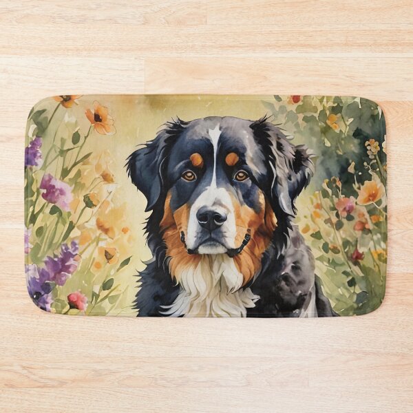 Item preview, Bernese Mountain Dog Watercolor Dog Art designed and sold by MaverlyShop.