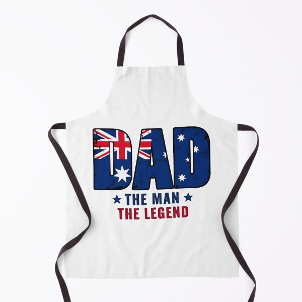 Item preview, Australian Dad The Man The Legend | Aussie Flag Father's Day Gift | Proud Aussie Dad Apparel designed and sold by SideKickCreates.