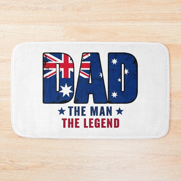 Item preview, Australian Dad The Man The Legend | Aussie Flag Father's Day Gift | Proud Aussie Dad Apparel designed and sold by SideKickCreates.
