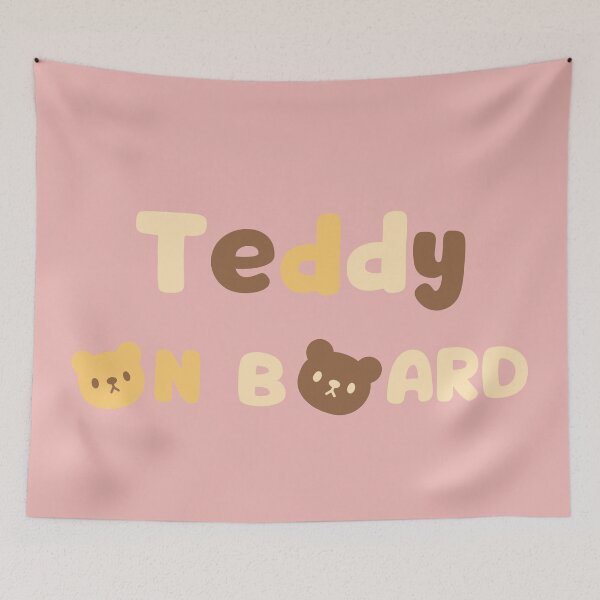 Item preview, Baby Teddy On Board designed and sold by Digit-by-C.