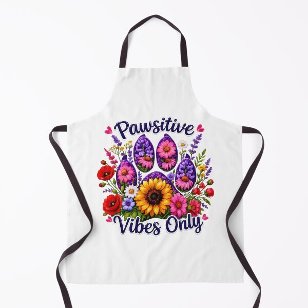 Item preview, Pawsitive Vibes Only , Cute Dog Paw Positive Quote for Dog Lovers designed and sold by GGAUL.