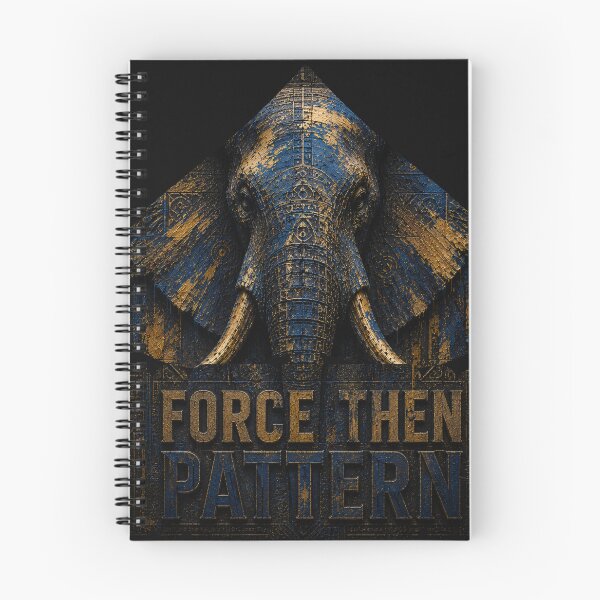 Item preview, Systems Architect Force Pattern Elephant Mosaic Canvas Print designed and sold by SavannaStrikes.