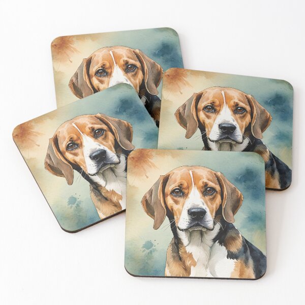 Item preview, Beagle Watercolor Dog Art designed and sold by MaverlyShop.
