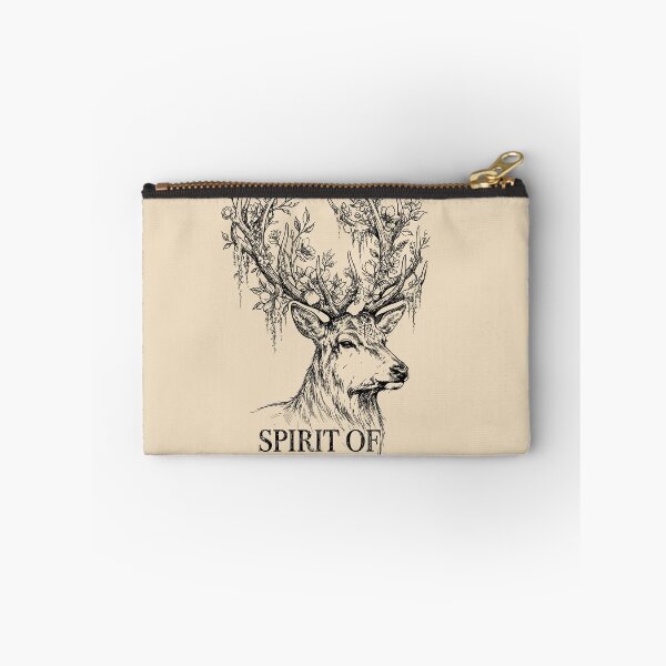 Item preview, Flowering Antler Spirit Stag - Enchanted Forest designed and sold by bapupa.