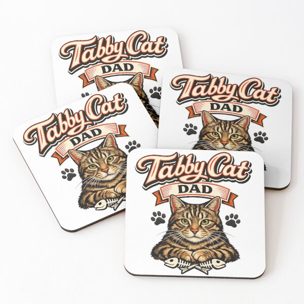 Item preview, Tabby cat dad gift design.  designed and sold by Tee Visions.
