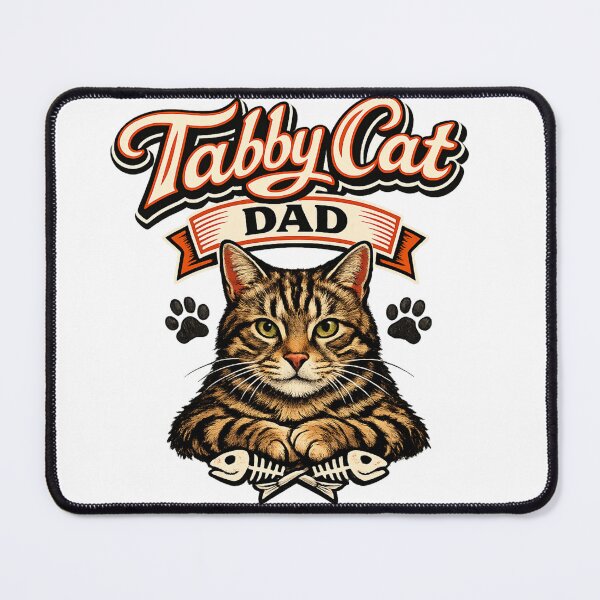 Item preview, Tabby cat dad gift design. designed and sold by Tee Visions.