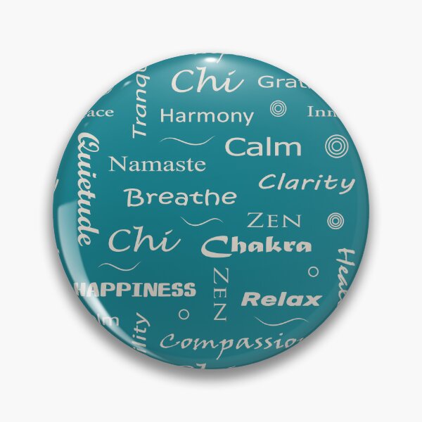 Item preview, Mindfulness and Wellbeing Words Typographic Design designed and sold by CreativeBridge.