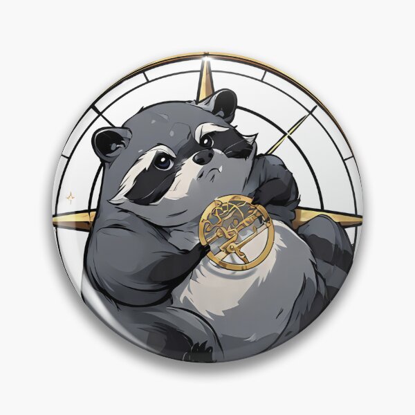 Item preview, Celestial Raccoon Telescope designed and sold by pumsquare.