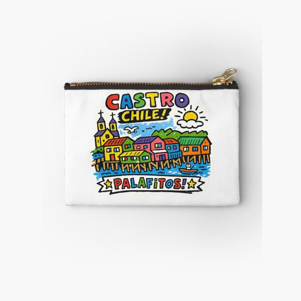 Item preview, Castro Chile Waterfront Sticker designed and sold by Imaginarium of Chaos falcon88 .