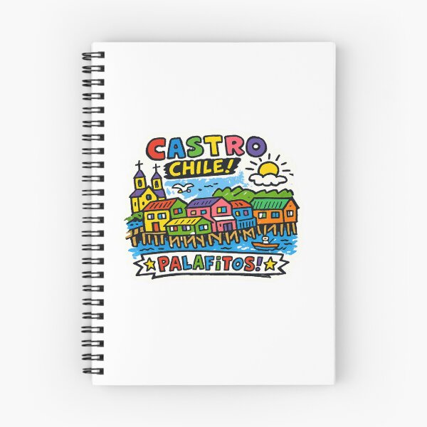 Item preview, Castro Chile Waterfront Sticker Souvenir Summer Edition designed and sold by Imaginarium of Chaos falcon88 .