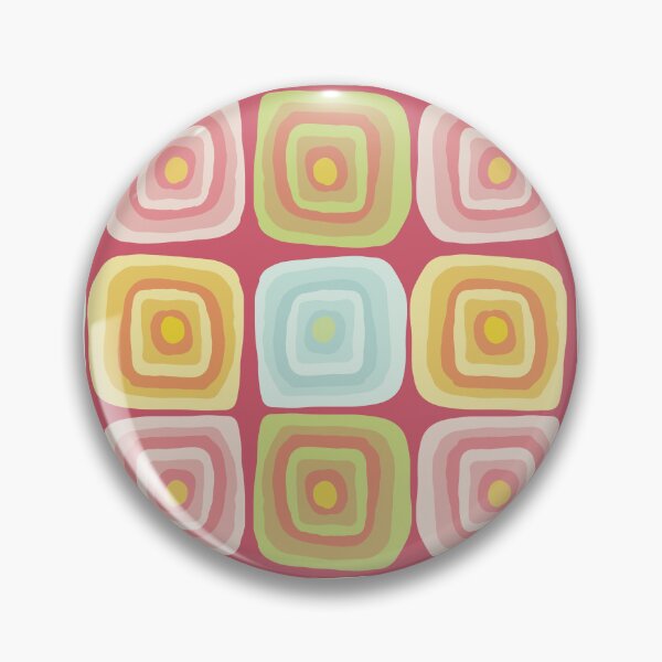 Item preview, Hand Drawn Pastel Abstract Squares Pattern designed and sold by Ailiida.