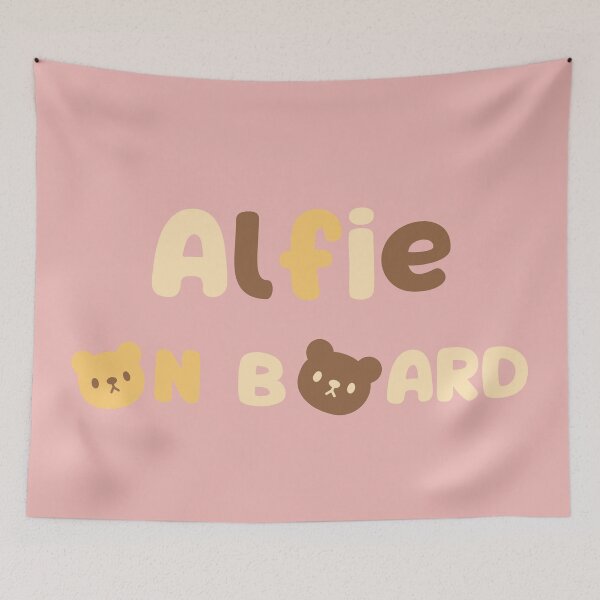Item preview, Baby Alfie On Board designed and sold by Digit-by-C.