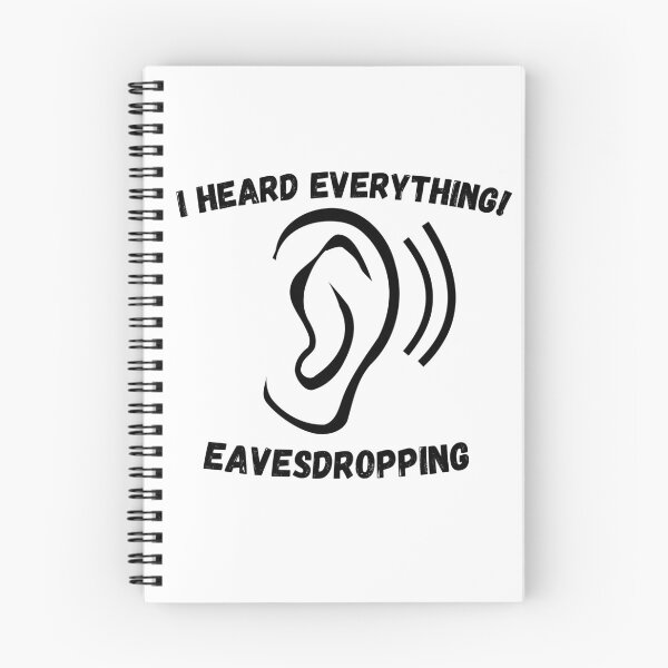 Item preview, Eavesdropping designed and sold by AMCreatix.