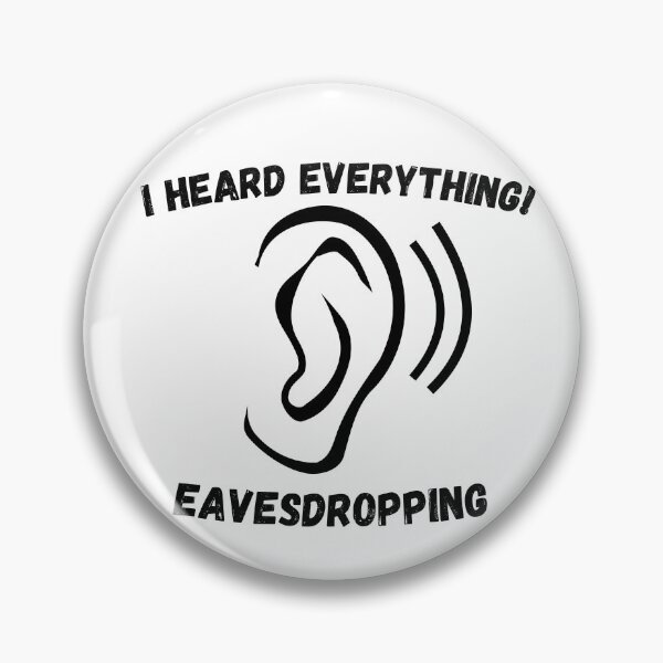 Item preview, Eavesdropping designed and sold by AMCreatix.