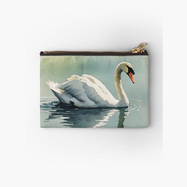 Item preview, Swan Watercolor Wildlife Bird Art  designed and sold by MaverlyShop.